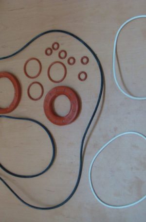 Ремкомплект хдп 6860 mvq o-r & mvq seals